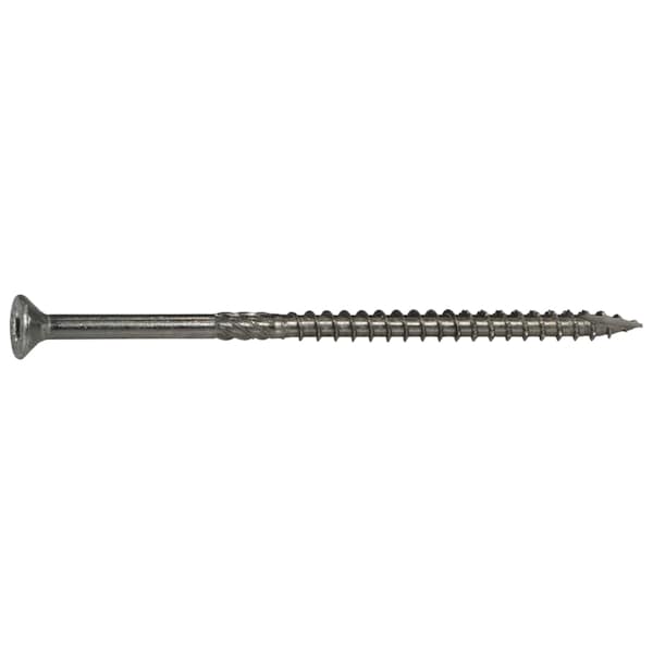 Saberdrive Deck Screw, #10 x 4 in, 18-8 Stainless Steel, Flat Head, Torx Drive, 47 PK 52617 - main